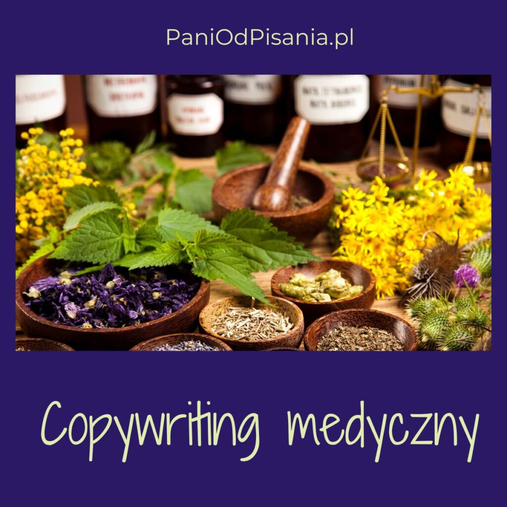 Copywriting medyczny Monika Buchaniewicz Pani Od Pisania 